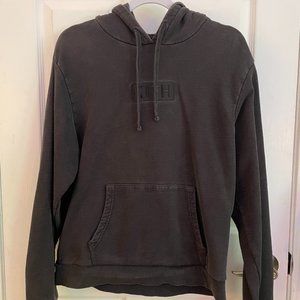 Men's KITH Soft Black Logo Hoodie - size M